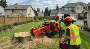 stump grinding alderwood manor